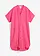 Košilové šaty z čisté bavlny, barva: tmavě pink