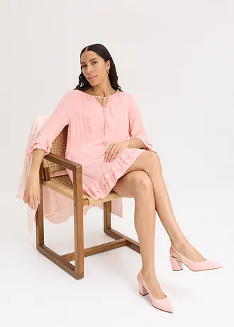 Sacou lung • roz pal • magazin bonprix