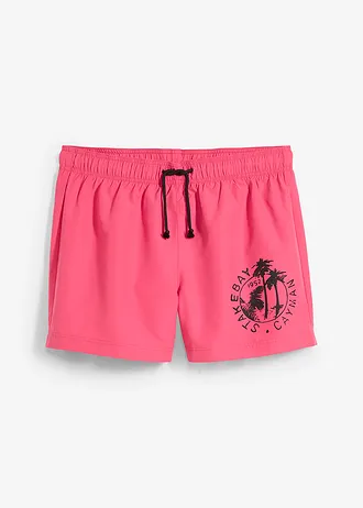 Heren zwemshort • donkerpink/zwart • bonprix online shop