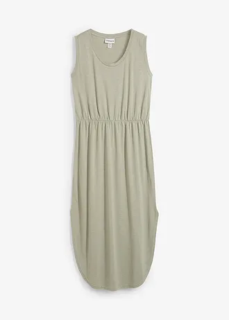 Jersey jurk van een viscosemix