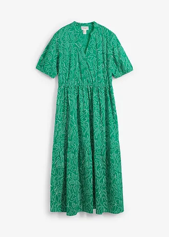 Robe midi ample, 100% coton