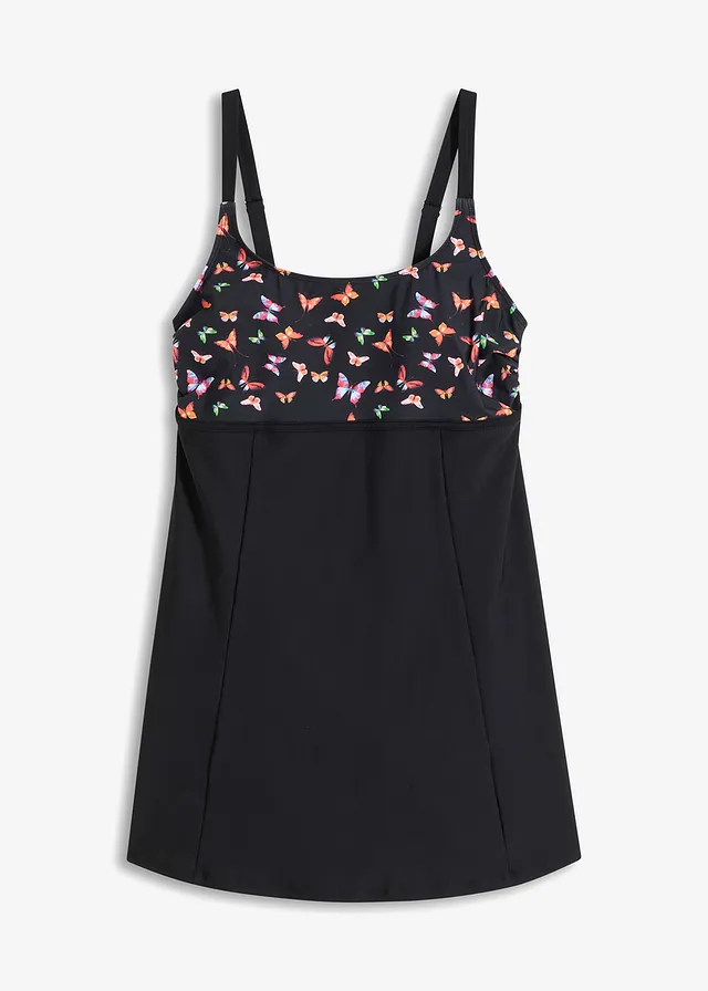 Robe de bain sculptante, Couleur: noir