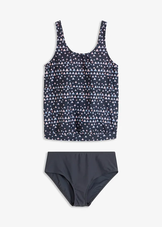 Costum baie tankini oversize (set/2 piese)