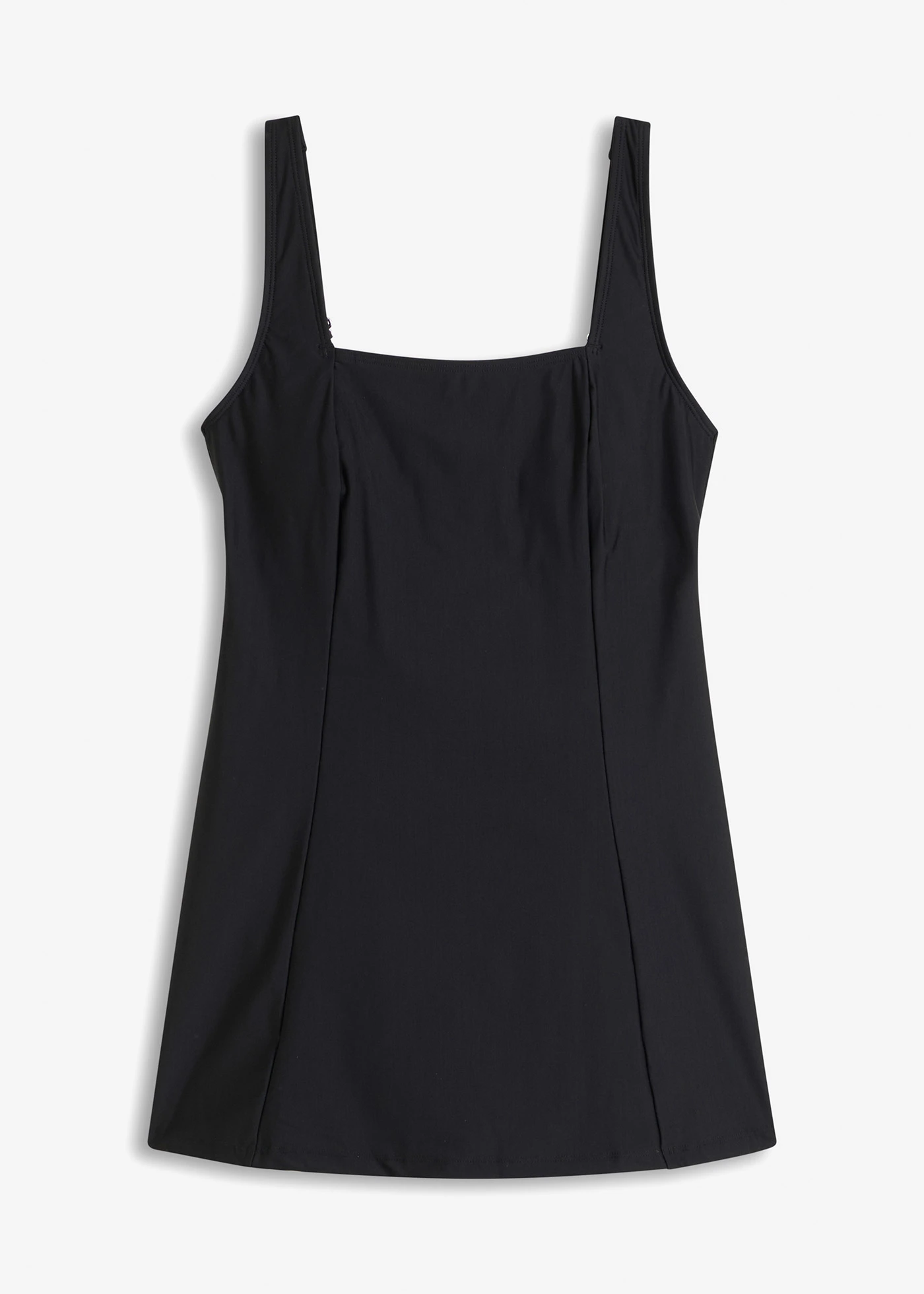 Stahovací koupací šaty s mírným tvarovacím efektem • černá • bonprix obchod