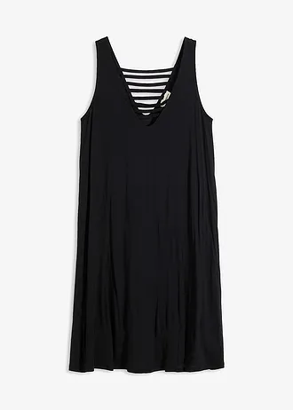 Áttetsző strandruha • fekete • bonprix áruház