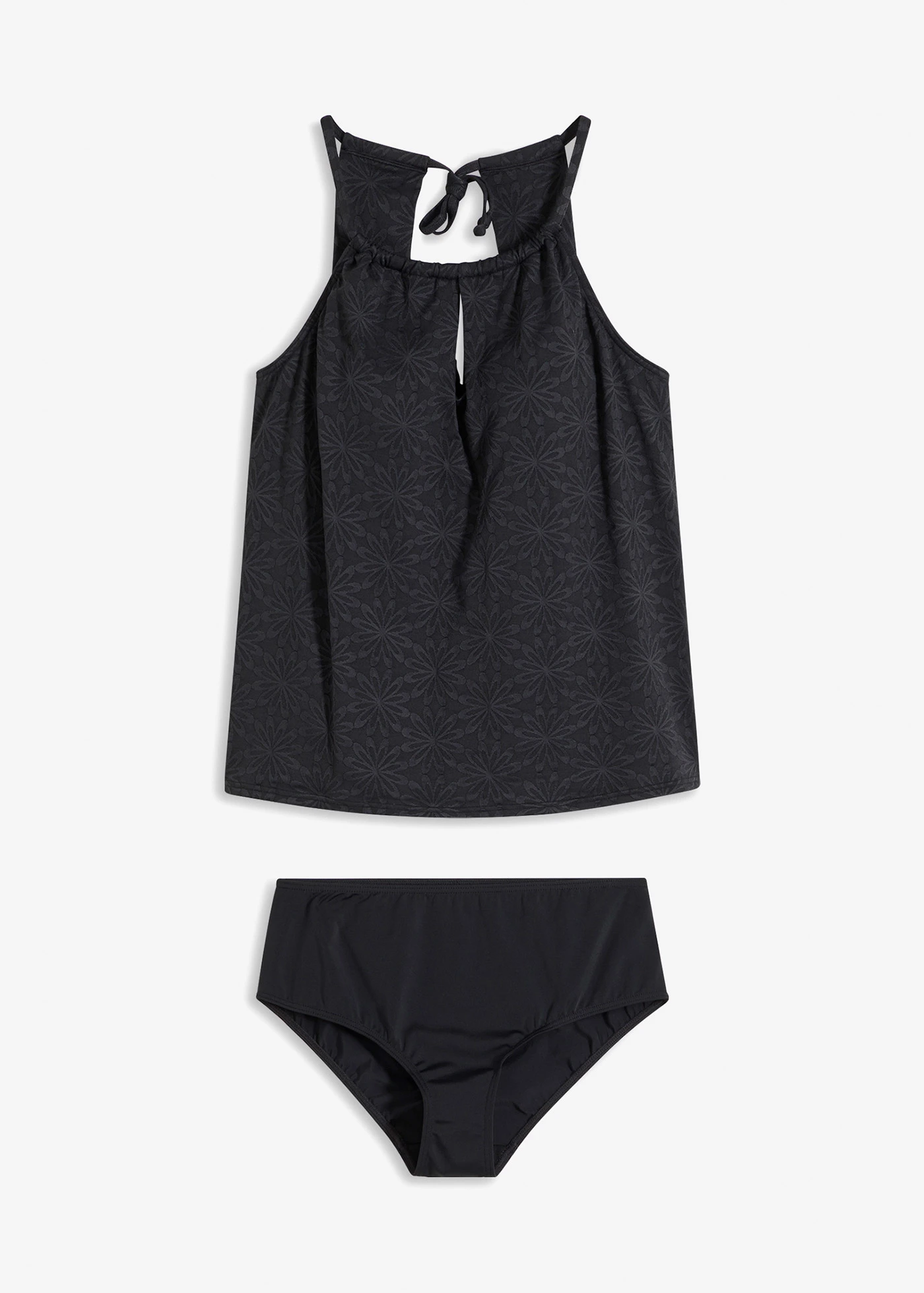 Costum baie tankini (2 piese) • negru • magazin bonprix