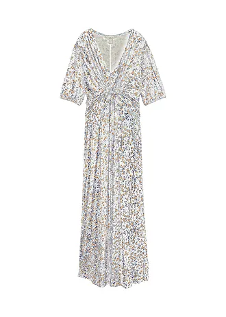 Robe longue de grossesse et d'allaitement en jersey