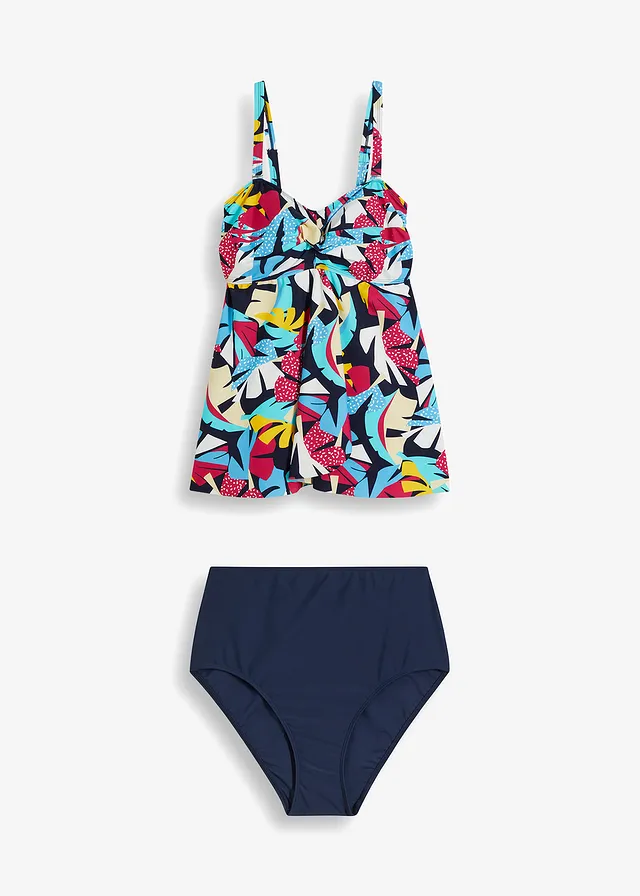 Costum de baie tankini bandeaux (set/2piese)