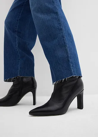 Baggy jeans, mid waist, soft • blau denim used • bonprix online shop