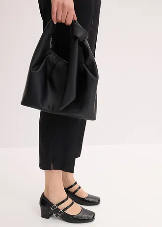 3/4 kalhoty s rozparky • černá • bonprix obchod