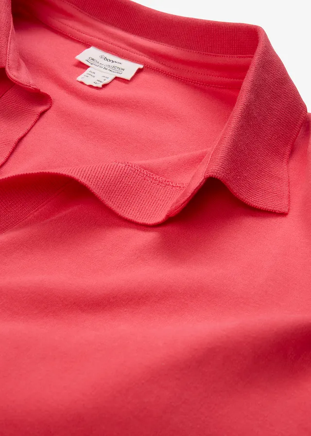 Poloshirt van biologisch katoen • paradijspink • product-page.page-title-suffix