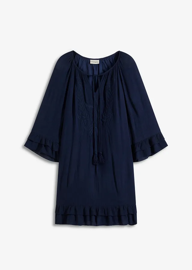 Rochie boho cu broderie