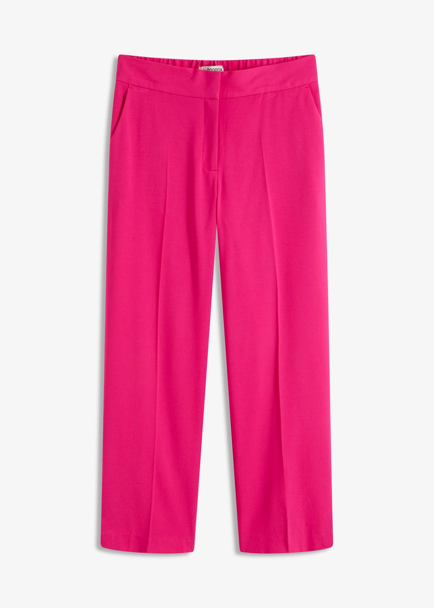 Pantalon 3/4 droit, fendu en bas • fuchsia • Boutique bonprix