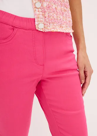 Pantalon 7/8 à taille élastiquée • rose vif • Boutique bonprix