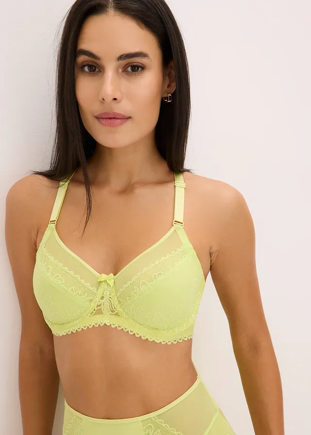 Soutien-gorge minimiseur avec dentelle • vert menthe • product-page.page-title-suffix