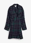 bleu foncé à carreaux