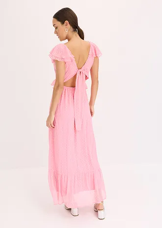 Maxi jurk • knalroze • bonprix online shop