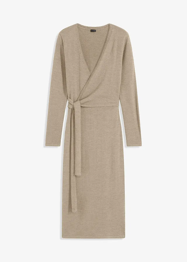 Rochie midi tricotată