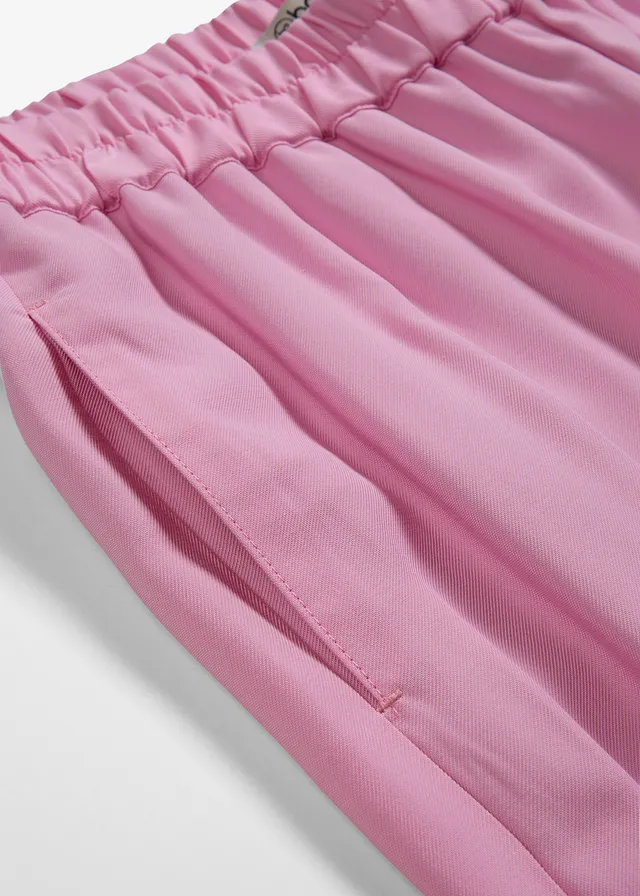Pantalon large et doux en viscose mélangée • rose • product-page.page-title-suffix