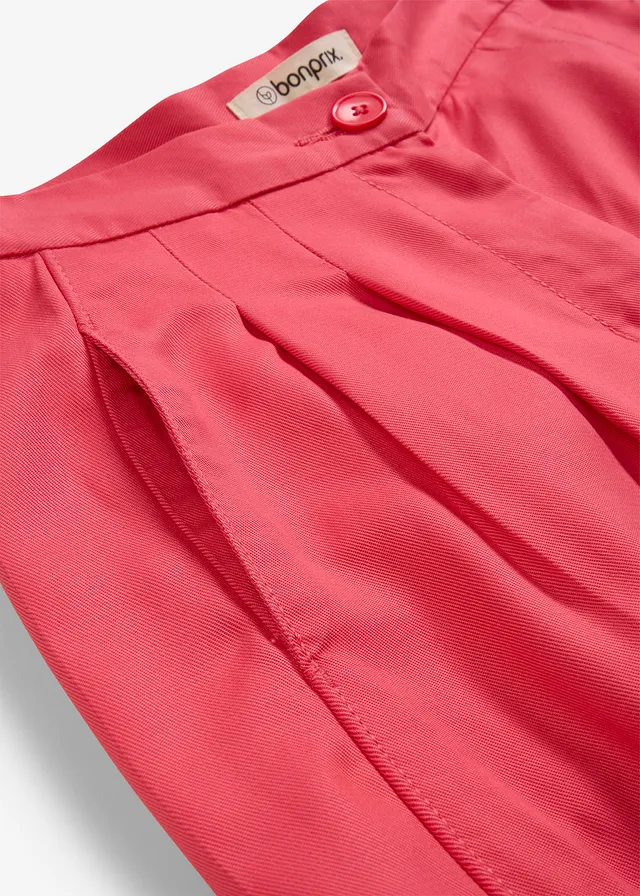 Bandplooibroek van soepel lyocell • paradijspink • product-page.page-title-suffix