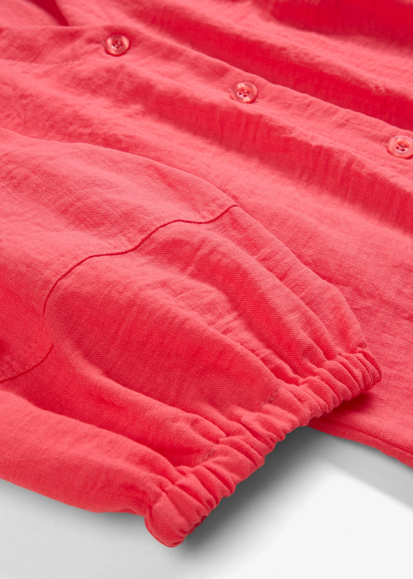 Midi šaty s nabíranými rukávy • rajská pink • bonprix obchod