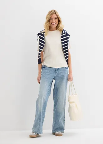 T-shirt 100% coton, Couleur: ecru