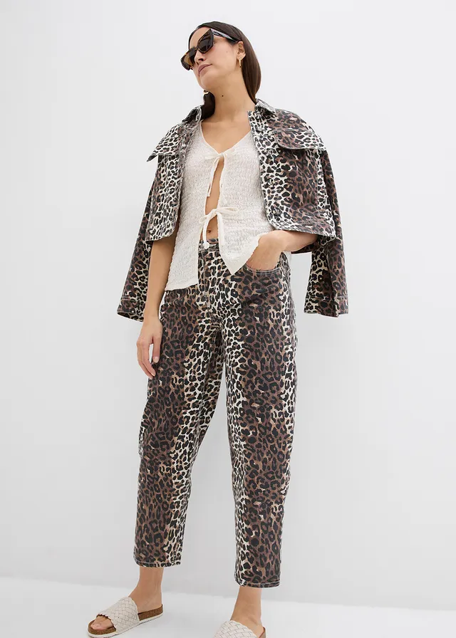 Blousetop met strikkoordjes beige