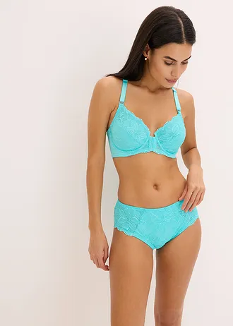 Maxi nohavičky s čipkou • aqua • obchod bonprix