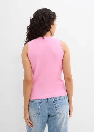 Top van biologisch katoen • roze • bonprix online shop