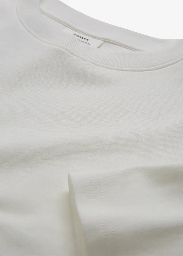 T-shirt van biologisch katoen • wolwit • product-page.page-title-suffix