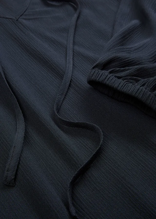 Robe-tunique en viscose fluide • noir • product-page.page-title-suffix