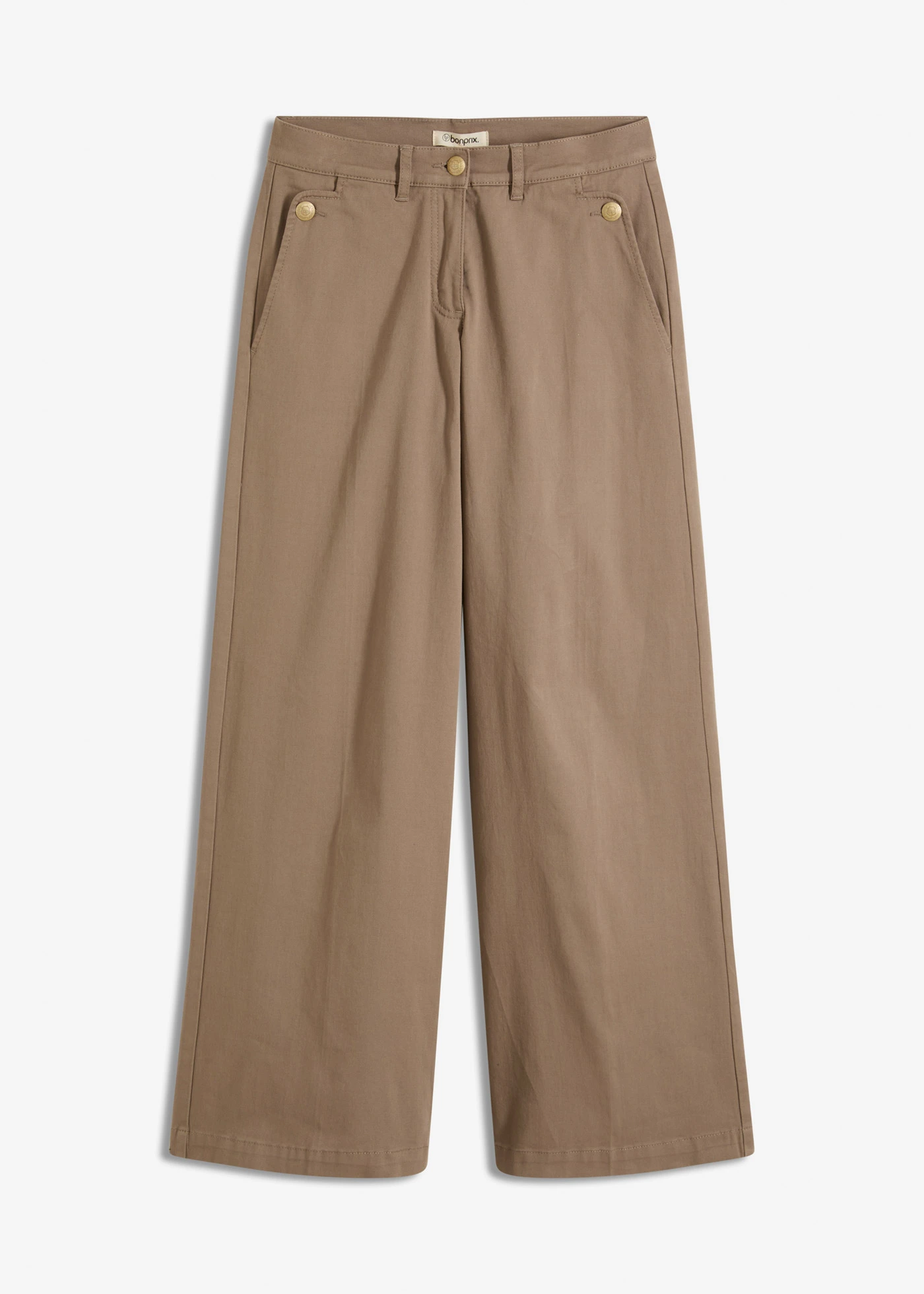 Pantalon large et extensible • olive clair • Boutique bonprix