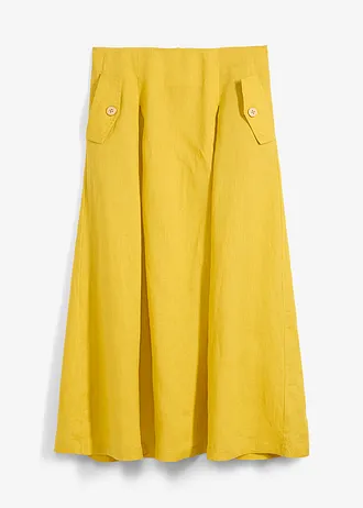 Linnen rok met plooien • lemoncurry • bonprix online shop
