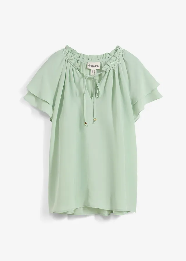 Tunika s hodvábnym podielom