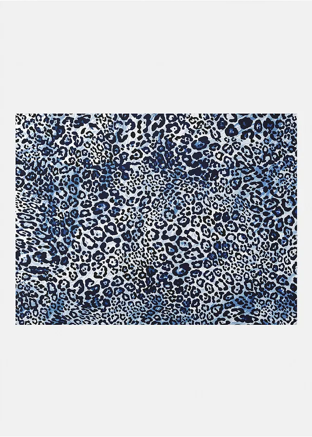 Deurmat met herfstmotieven, Kleur: blauw