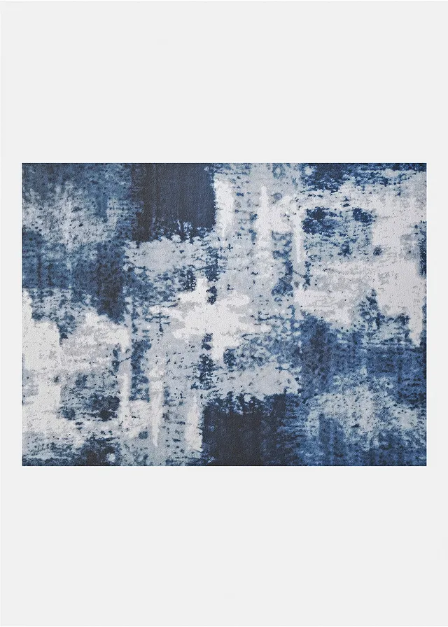 Paillasson à imprimé artistique • bleu imprimé • Boutique bonprix