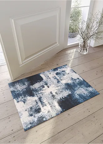 Paillasson à imprimé artistique • bleu imprimé • Boutique bonprix