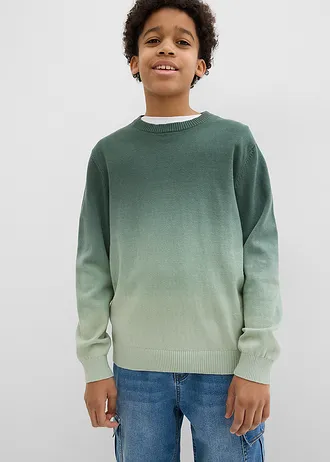 Trui met kleurverloop • schaduwgroen-rookgroen • bonprix online shop
