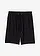 Jersey bermuda van soepele viscose, Kleur: zwart