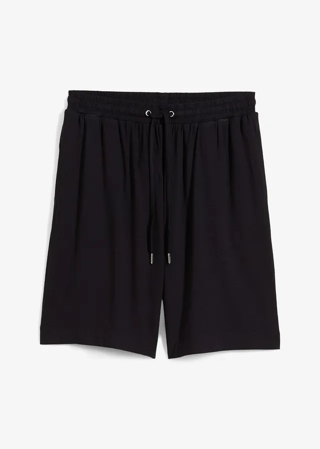 Bermuda en jersey de viscose fluide
