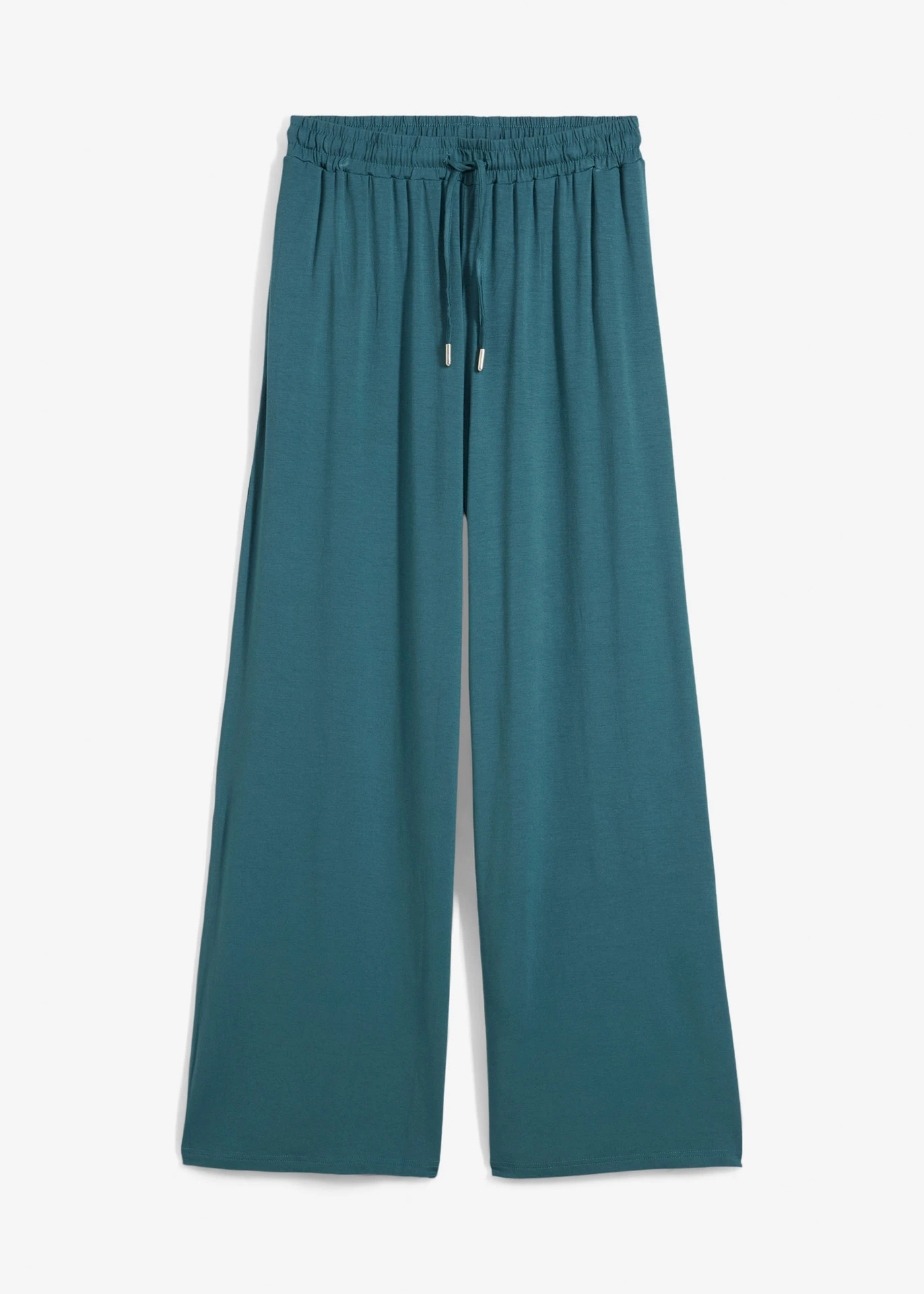 Pantaloni din jerse din viscoză fluidă • verde-piper • magazin bonprix
