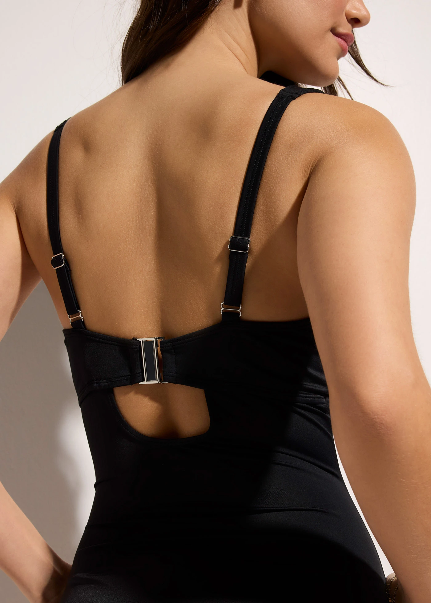 Minimizer badpak met beugel • zwart • bonprix online shop