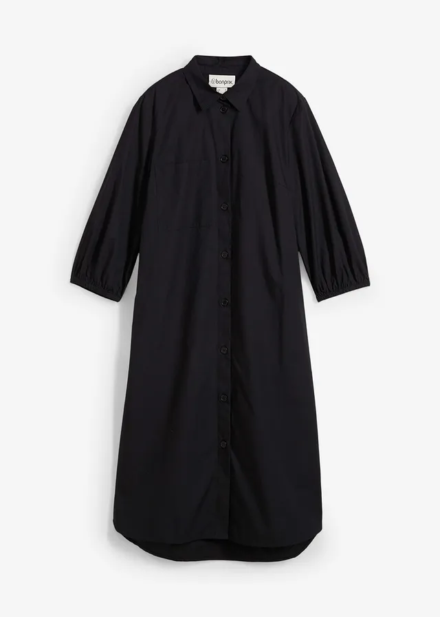Robe-chemise légère en coton