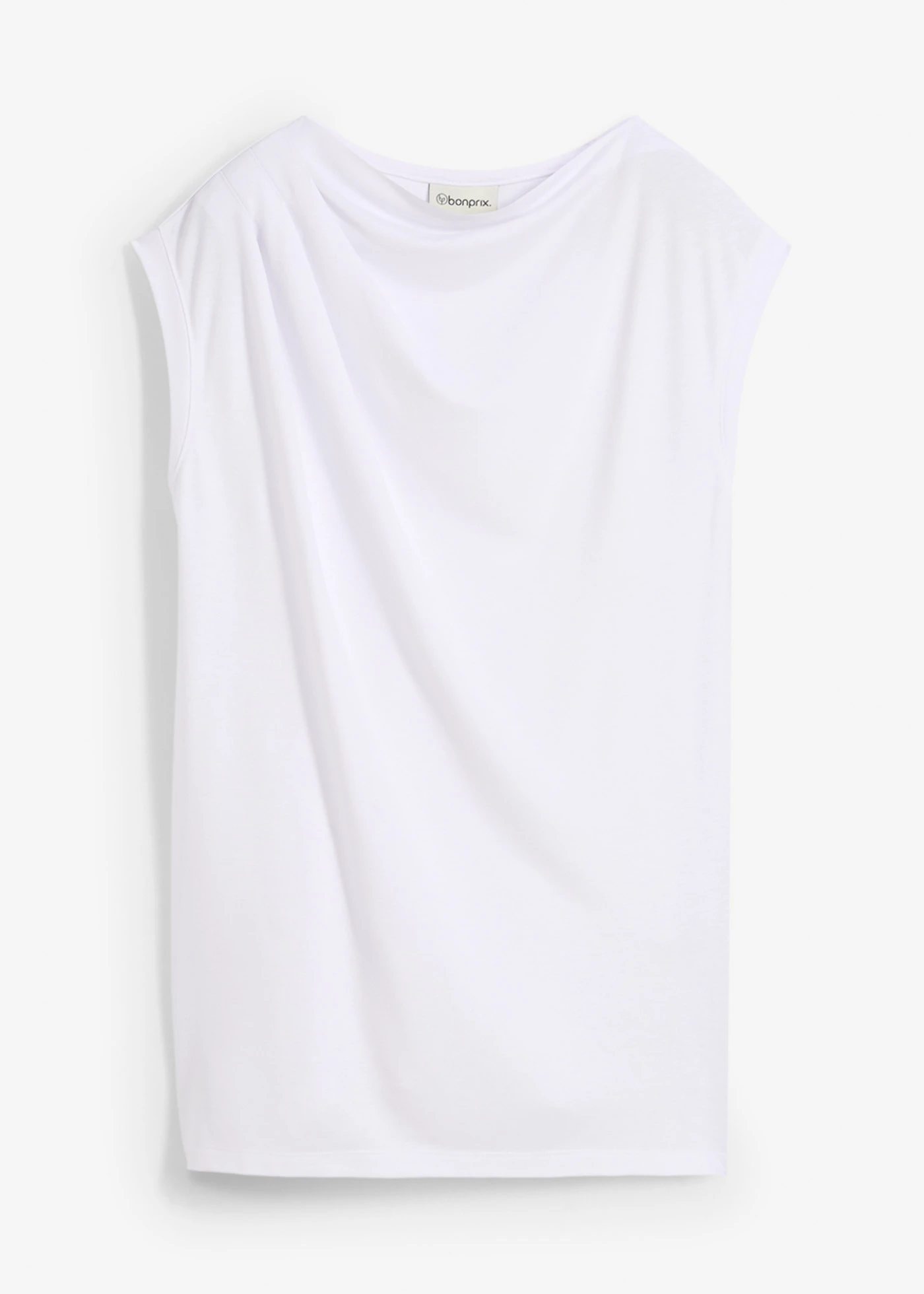 Shirt van een zachte viscosemix • wit • bonprix online shop