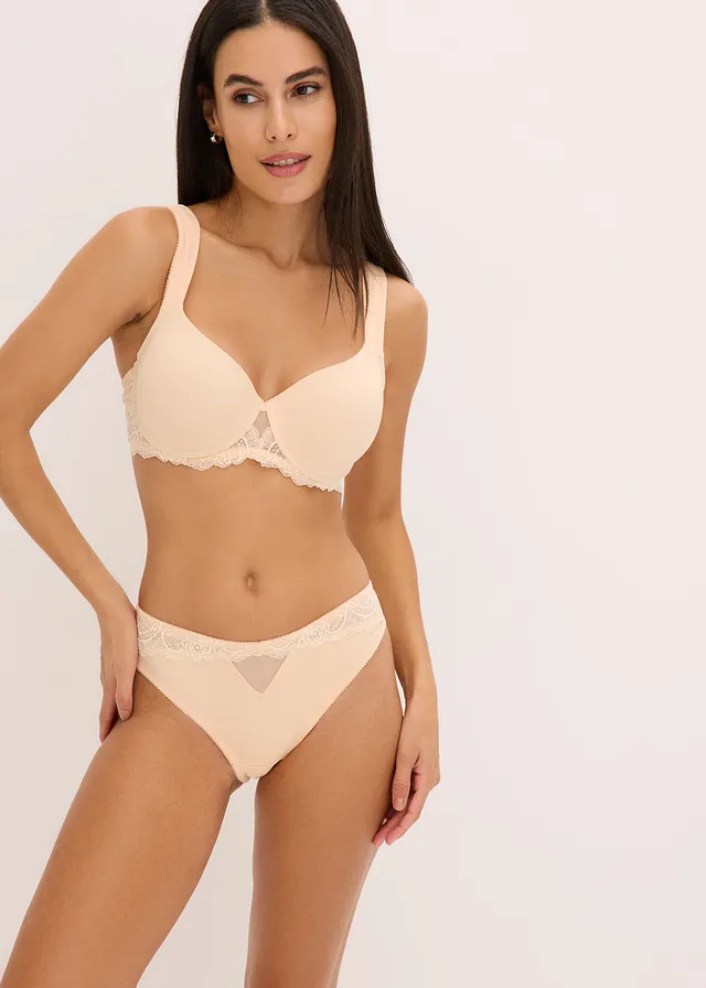 Slip, Couleur: beige nacré