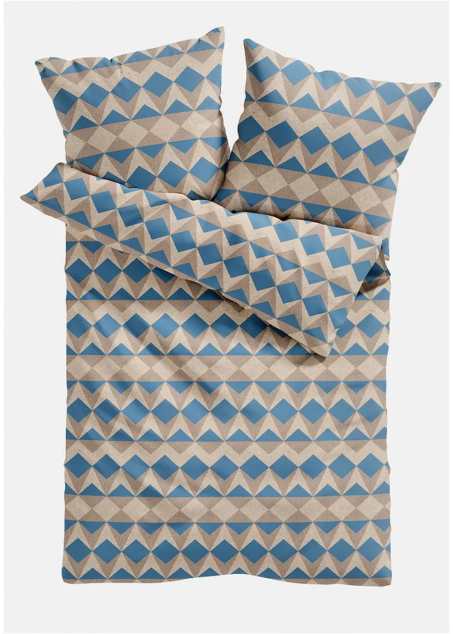 Lenjerie pat cu design grafic