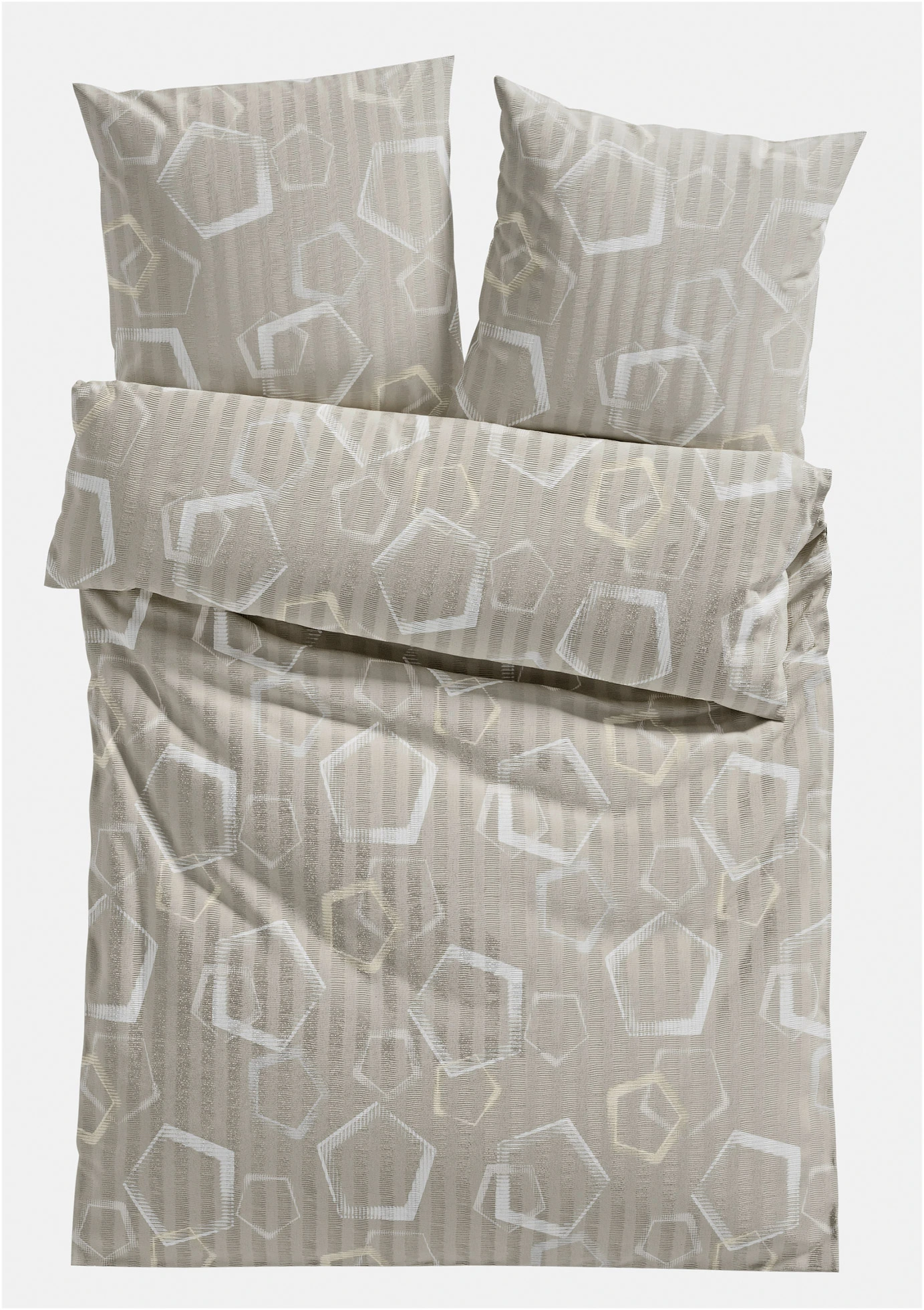 Dekbedovertrek met grafisch design • sand • bonprix online shop