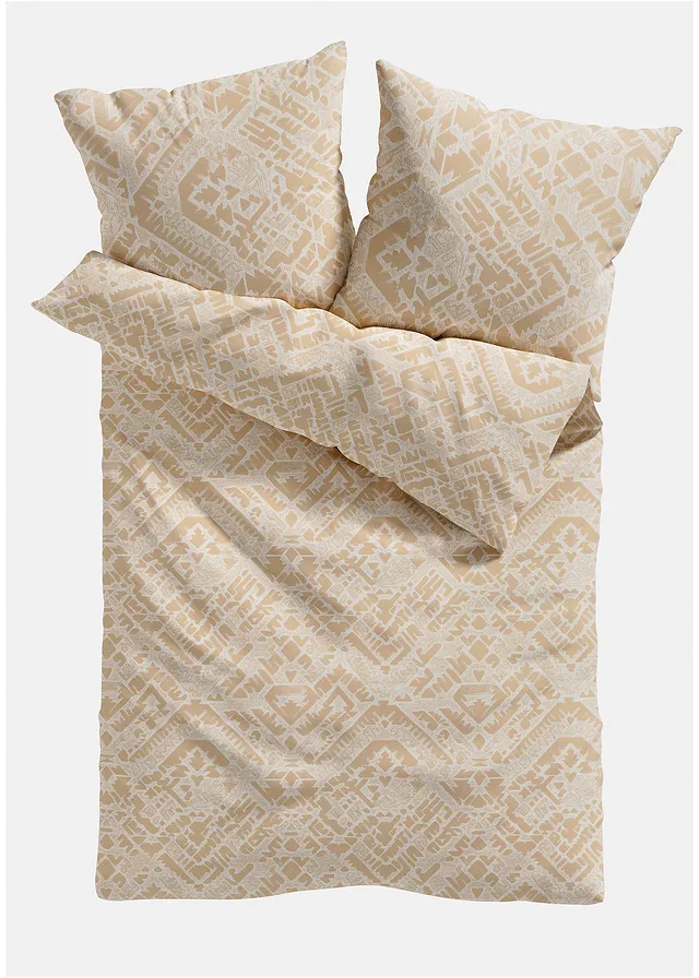 Lenjerie de pat cu model etno