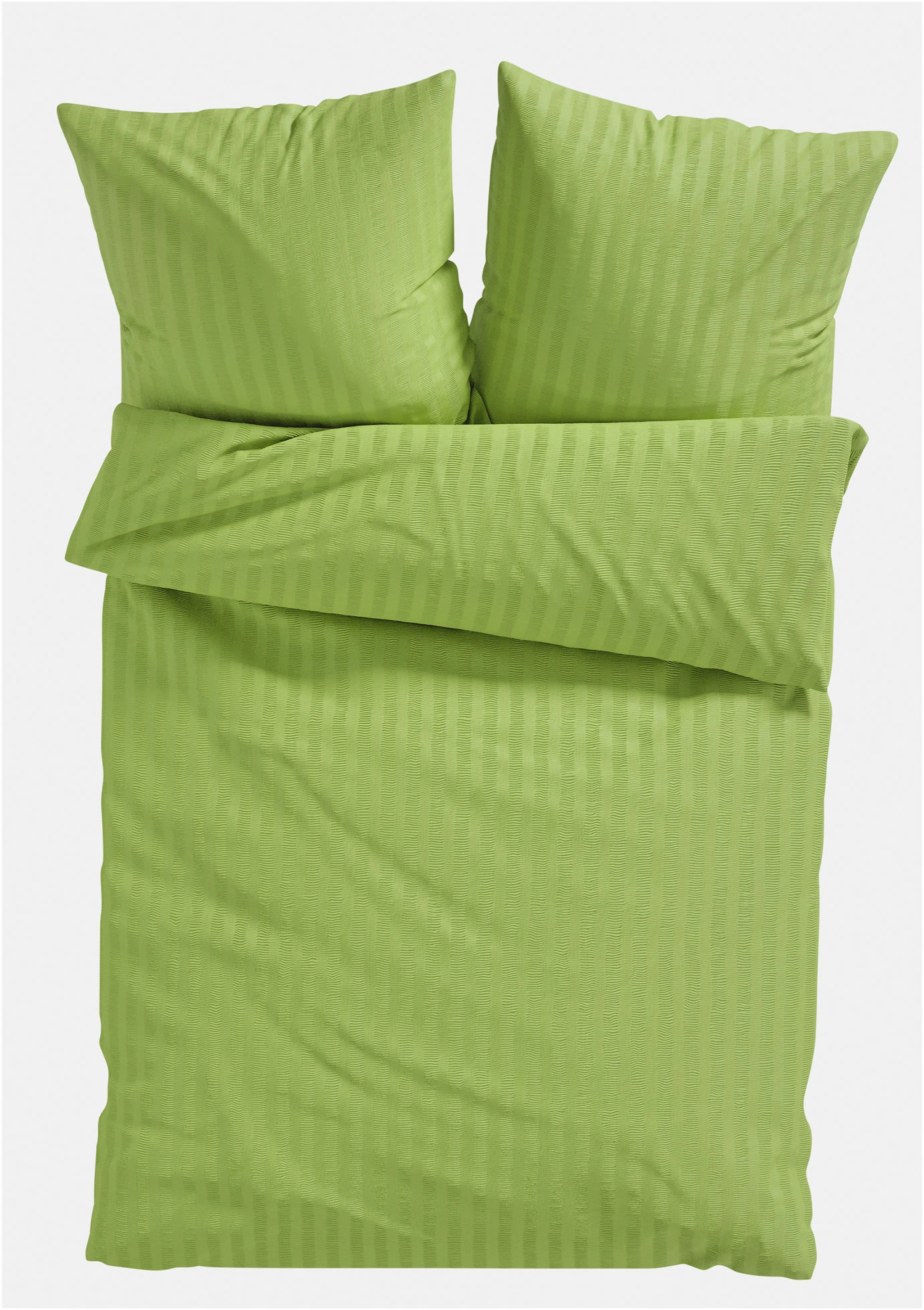 Eenkleurig dekbedovertrek • groen • bonprix online shop