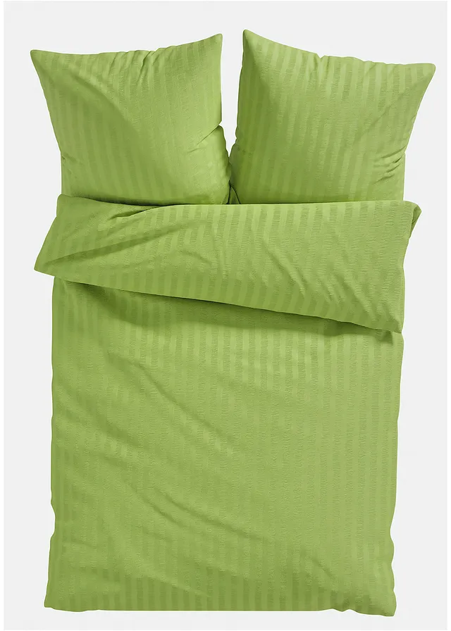 Eenkleurig dekbedovertrek • groen • bonprix online shop